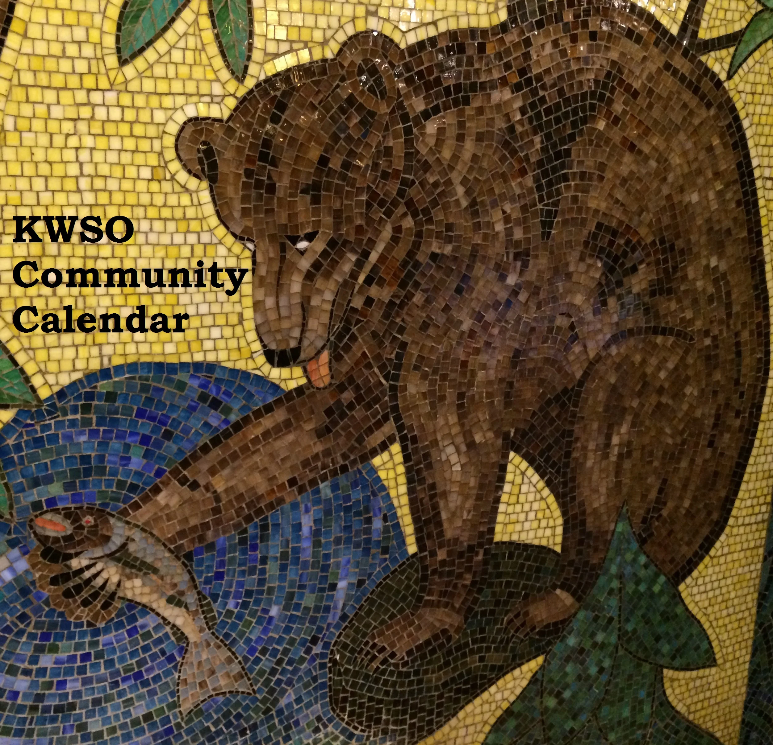 KWSO Calendar for Mon., Nov. 3, 2025
