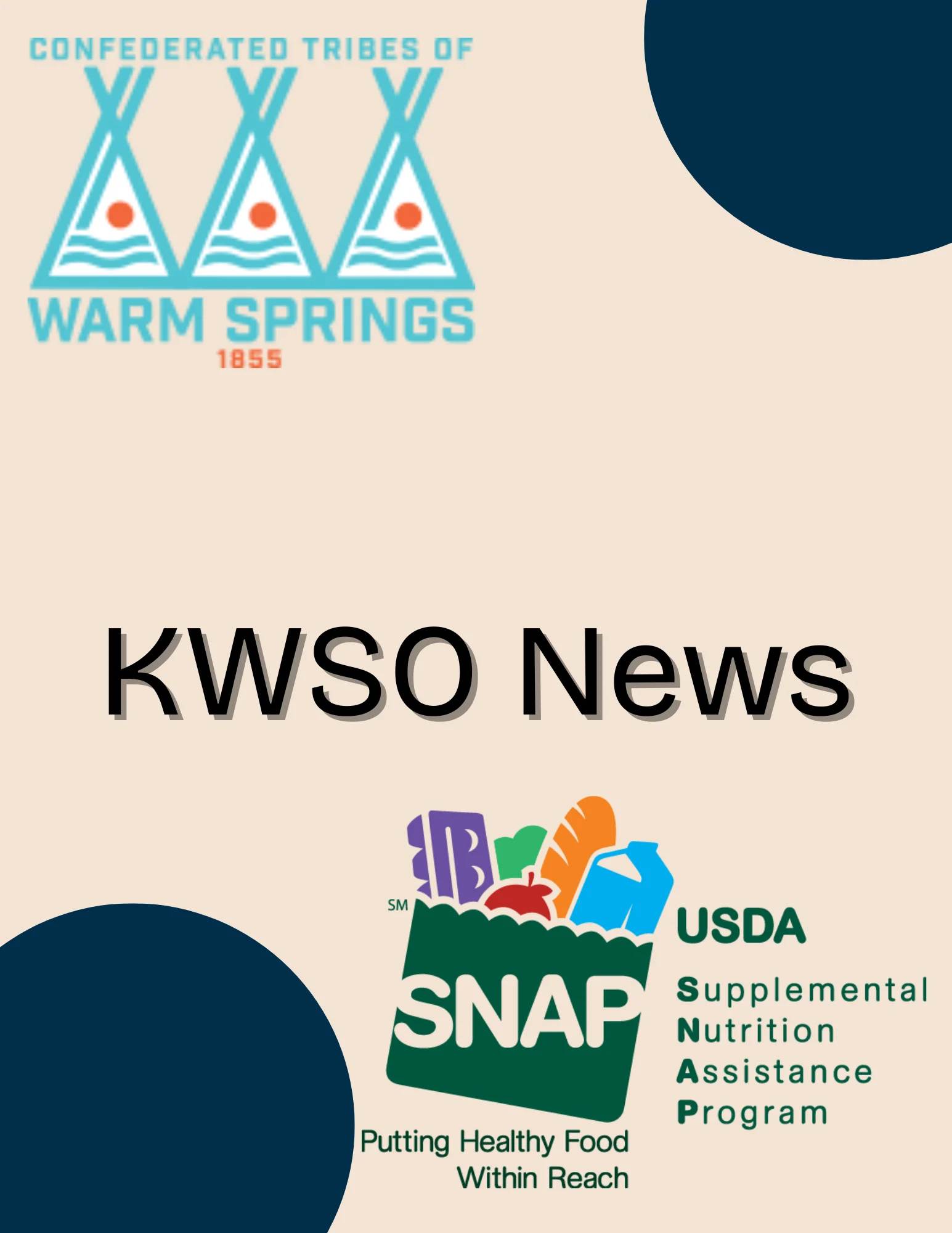 Notice to WS Tribal Members regarding SNAP benefits