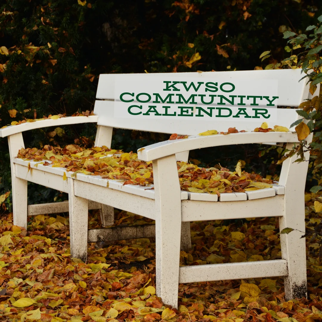 KWSO Calendar for Sun., Oct. 26, 2025