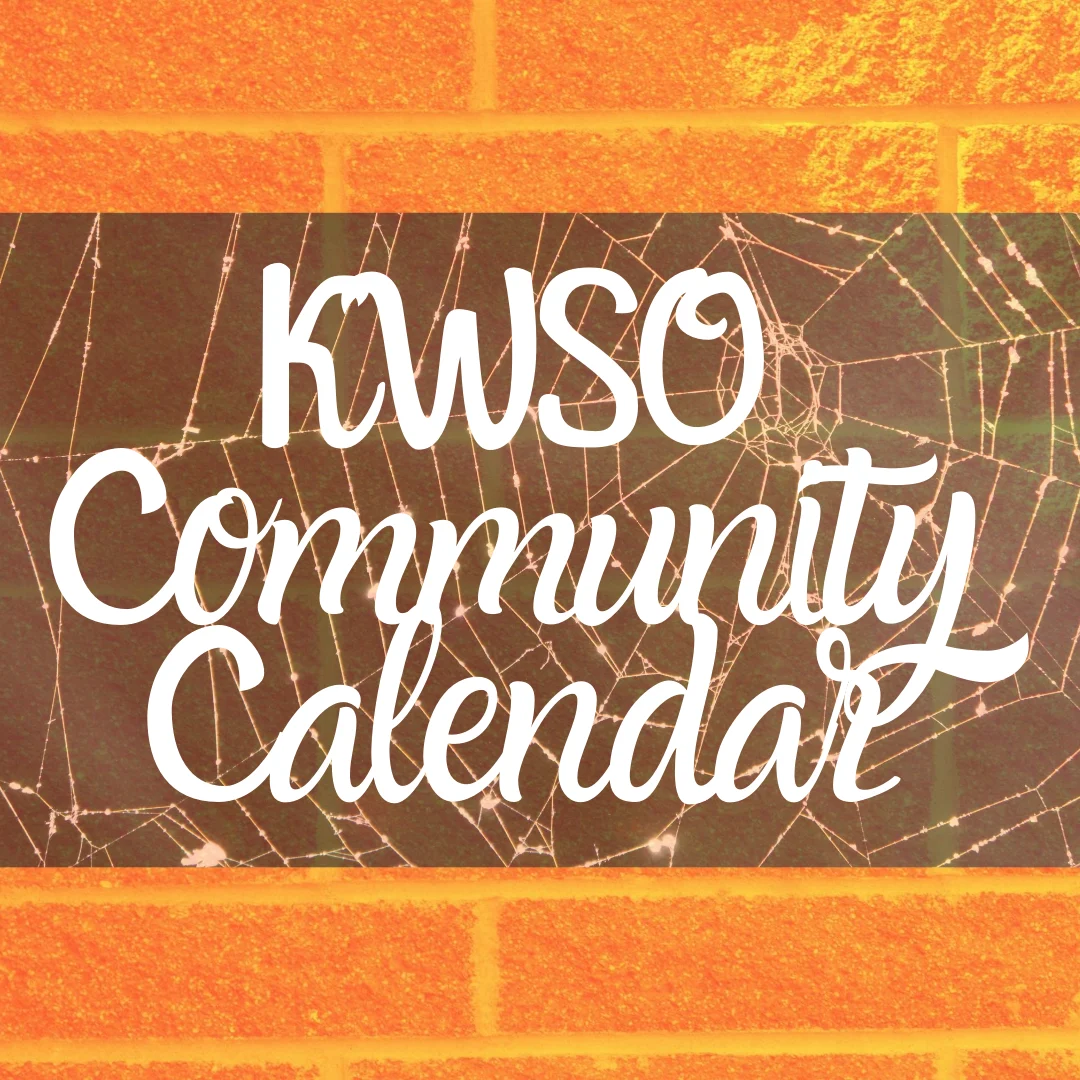KWSO Calendar for Wed., Oct. 22, 2025